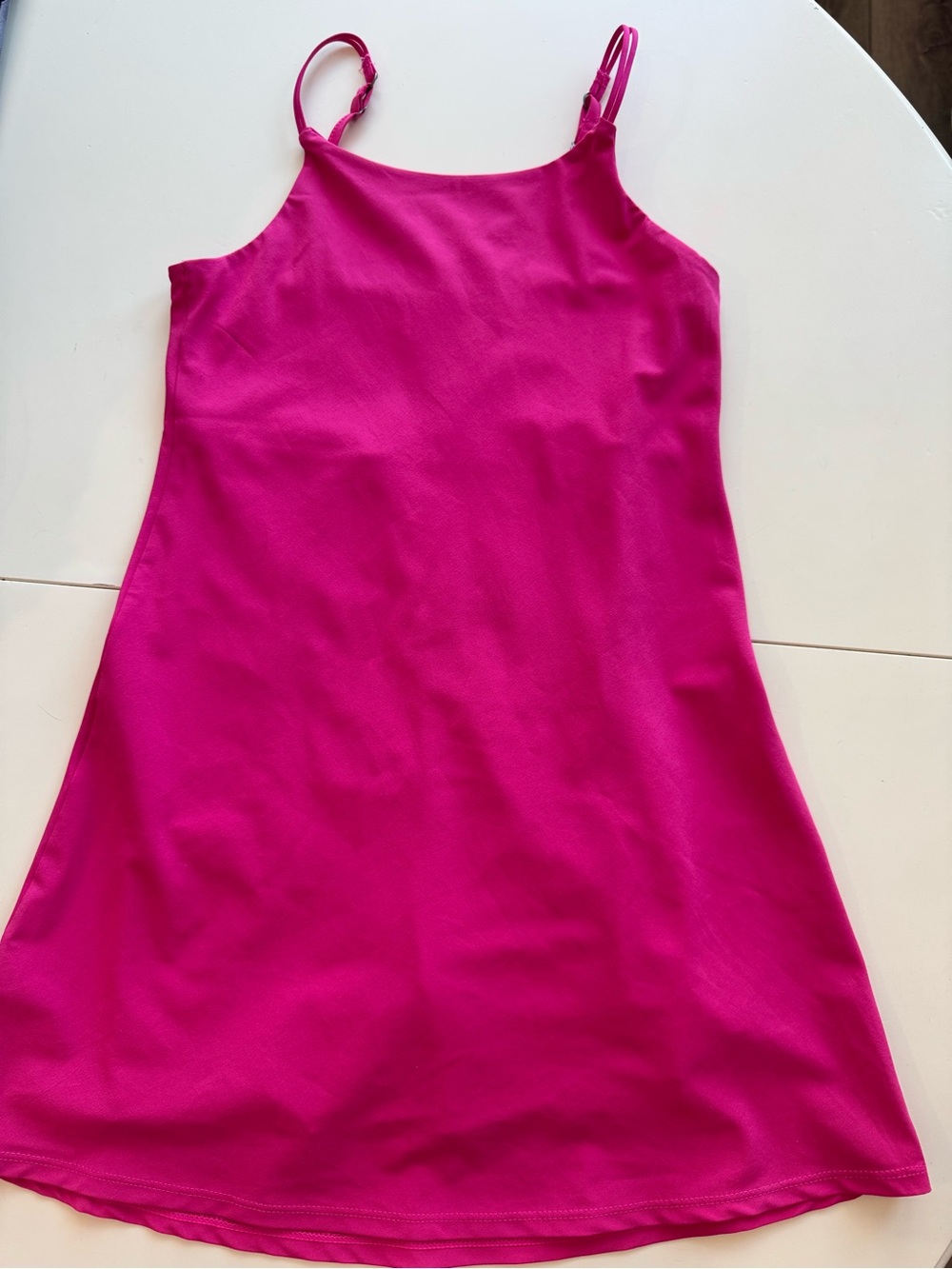 abercrombie kids Bright Fuchsia dress with built in shorts